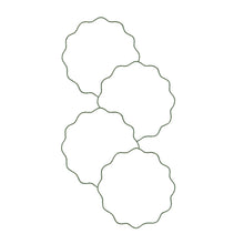 Load image into Gallery viewer, Olas Green Placemat, Set of 4