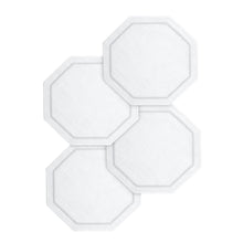 Load image into Gallery viewer, Octo White Coaster, Set of 4