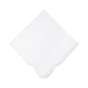 Zurbano White Cocktail Napkin, Set of 4