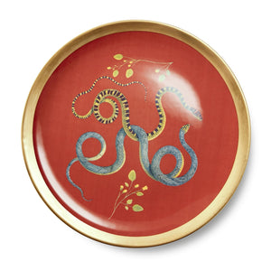 Red Serpenti Plate 2
