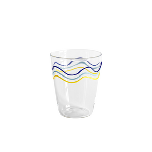 Squiggle Water Glasses, Set of 6