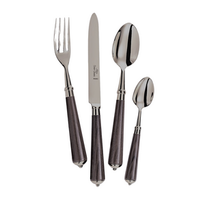 Julia Rosewood Flatware Set, 5 Pieces