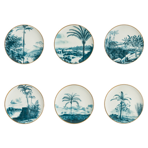 Las Palmas Dinner Plate 2, Set of 6