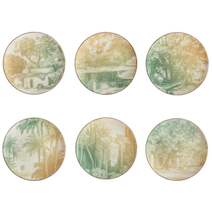 Galtaji Dessert Plate 6, Set of 6