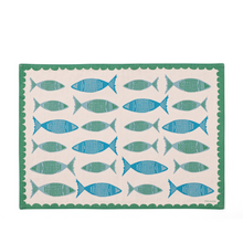 Load image into Gallery viewer, Tilapia Aqua Placemat, Set of 4