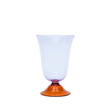 Load image into Gallery viewer, Cosimo Violet &amp; Amber Wine Glass, Set of 6
