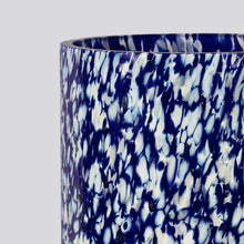 Load image into Gallery viewer, Macchia su Macchia Ivory &amp; Blue Medium Vase