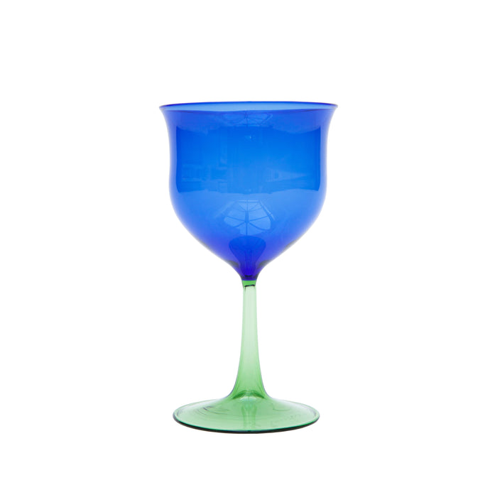 Cosimo Blue & Green Wine Glass, Set of 6