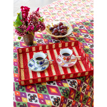 Load image into Gallery viewer, Blossom Blue Espresso Cup + Plate, Set of 4