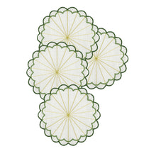 Load image into Gallery viewer, Escamas Verde Placemat, Set of 4