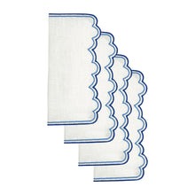 Load image into Gallery viewer, Escamas Azul Placemat, Set of 4