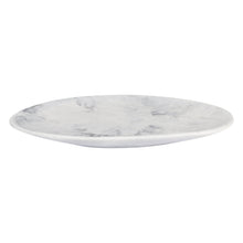 Load image into Gallery viewer, Long White Marble Swirl Temple Platter