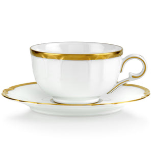 Colette Gold Tea Cup & Saucer