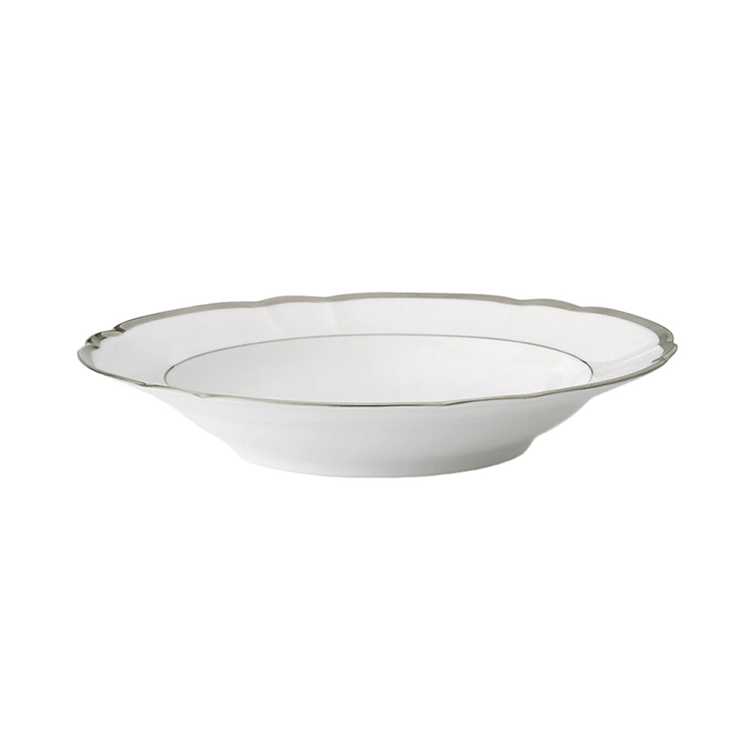 Colette Platinum Rim Soup Plate