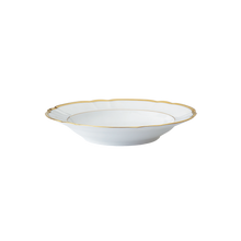 Load image into Gallery viewer, Colette Gold Rim Soup Plate