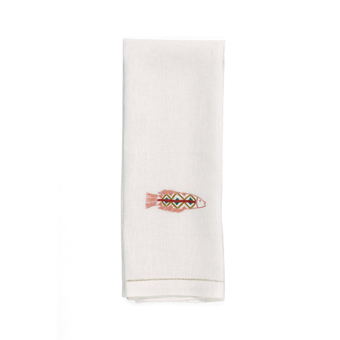 Tilapia Blush Guest Towel, Set of 2