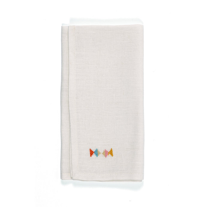 Kiss Ecru Napkin, Set of 4