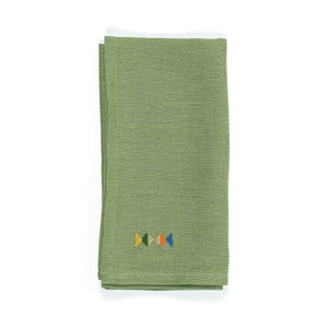 Kiss Green Napkin, Set of 4