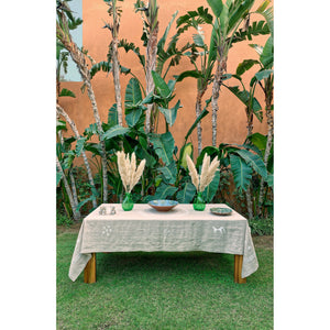 Nubia Natural Tablecloth