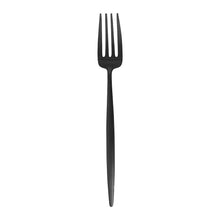 Load image into Gallery viewer, Moon Brushed Black Flatware Set (24 Pieces)