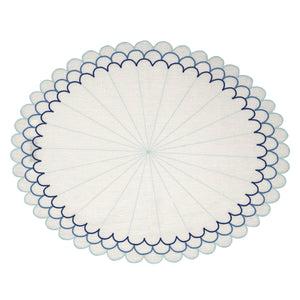Escamas Azul Napkin, Set of 4