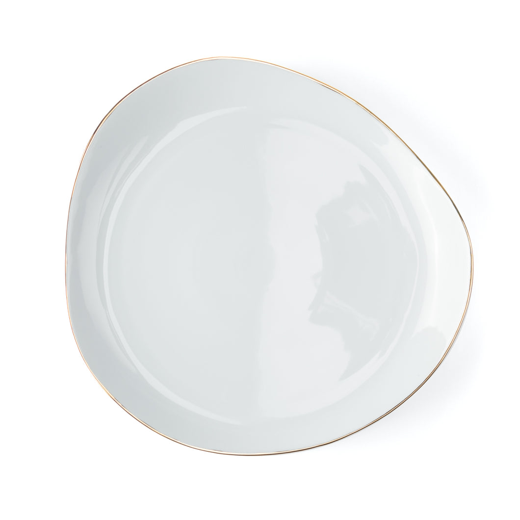 Simply Gold Round Platter