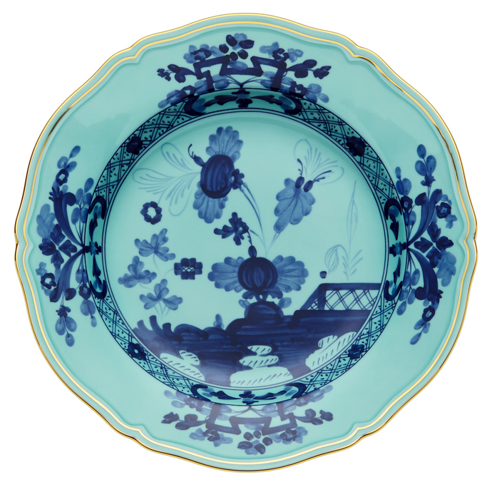 Oriente Italiano Iris Round Flat Platter