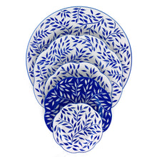Load image into Gallery viewer, Olivier Blue Dessert Plate