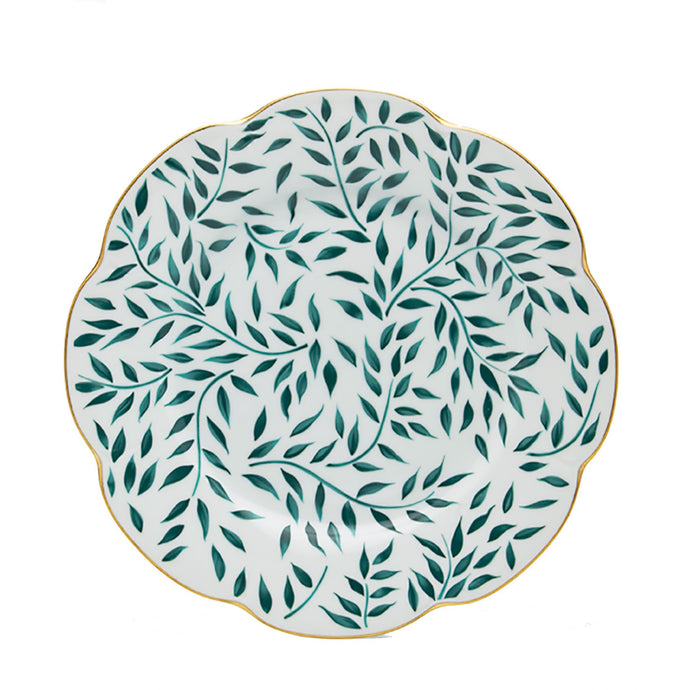 Olivier Green Dessert Plate