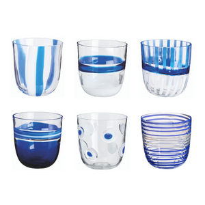 I Diversi Glass, Set of 6