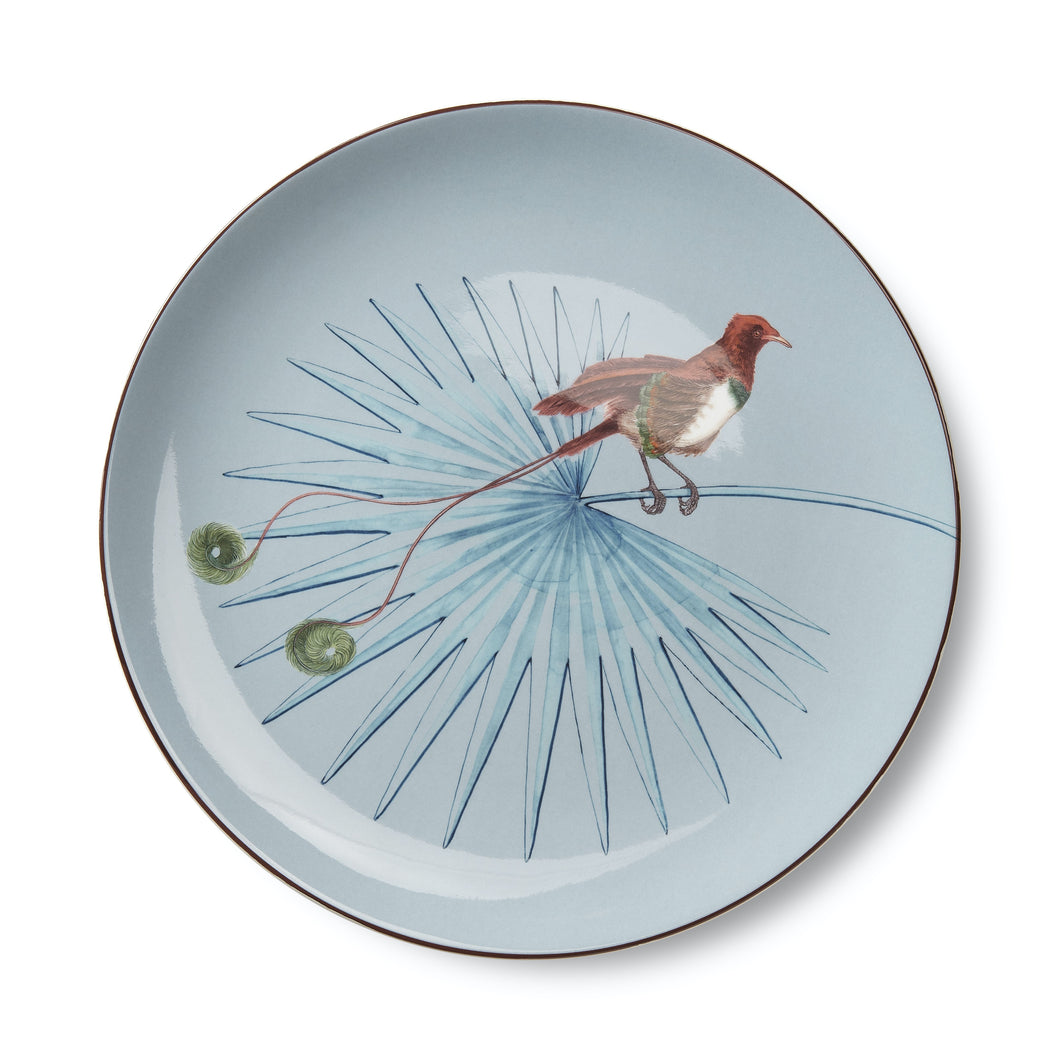 Birds of Paradise Azure Plate