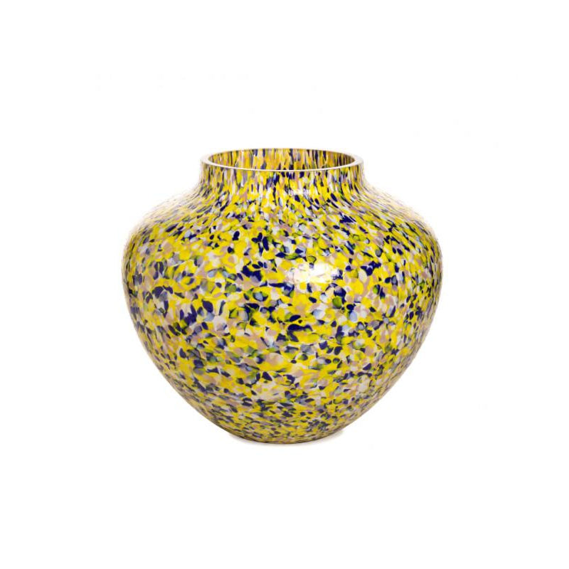 Macchia su Macchia Yellow & Blue Large Olla Vase