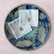 Load image into Gallery viewer, Scarab Cocktail Napkins, Set of 6